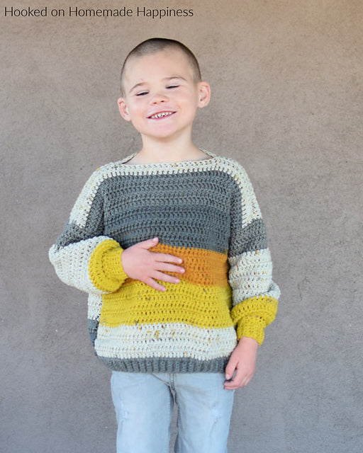 Everykid Sweater Crochet Pattern