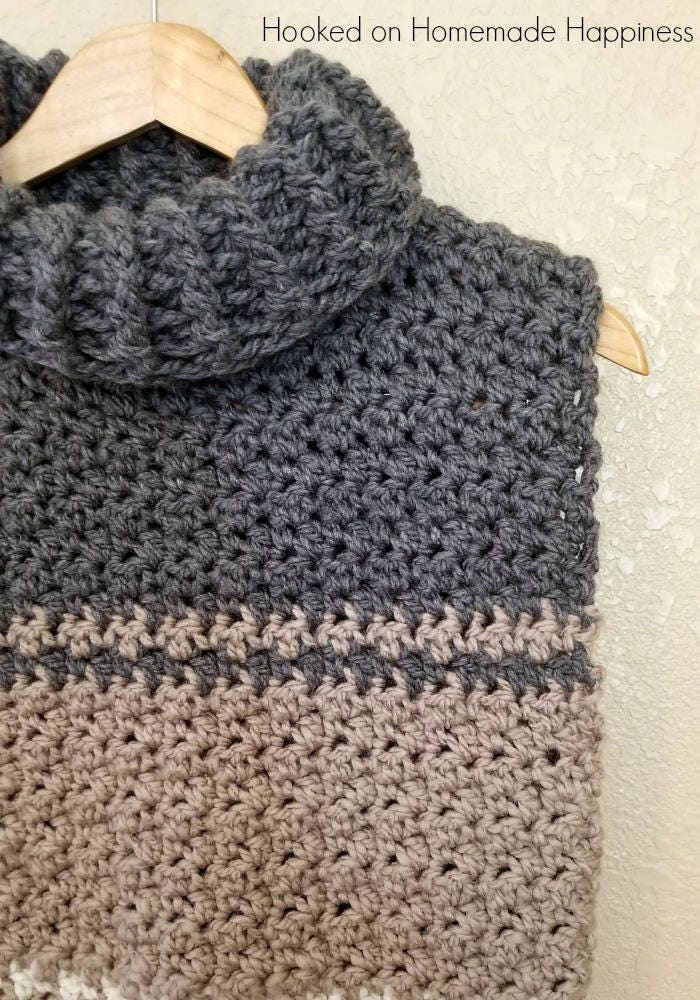 Sweater Vest Crochet Pattern