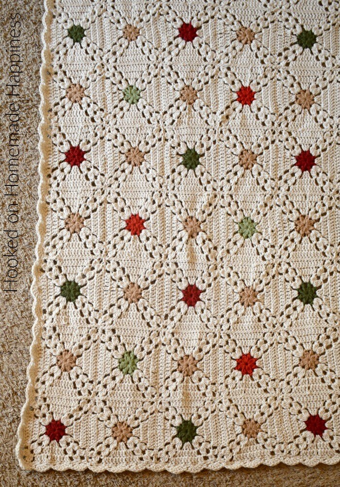 Country Christmas Afghan Crochet Pattern