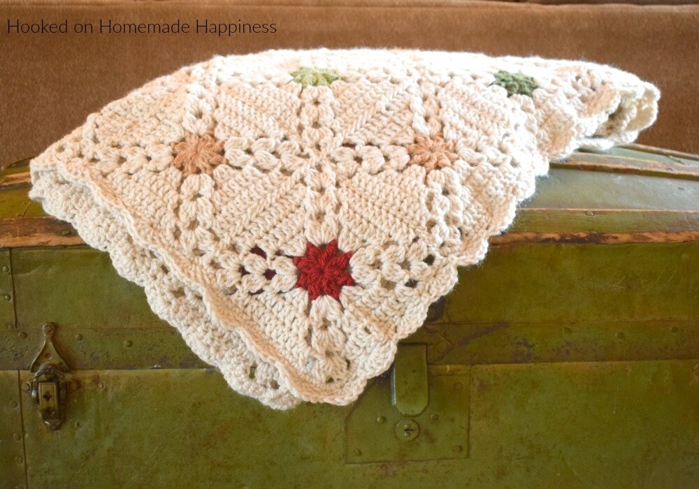 Country Christmas Afghan Crochet Pattern