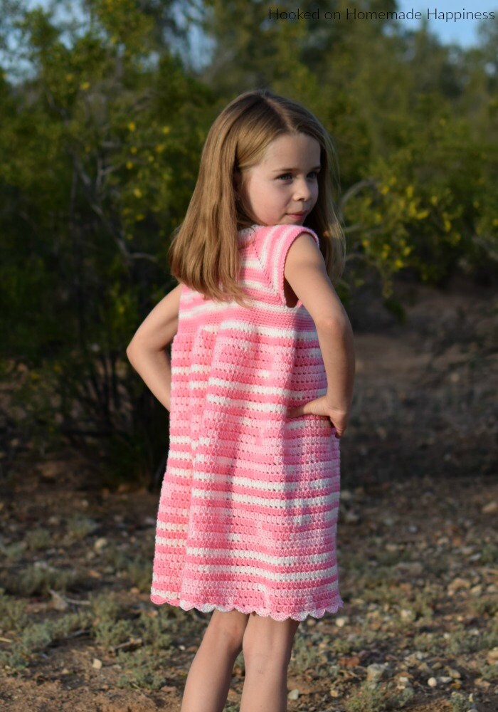 Girl's Spring Dress Crochet Pattern