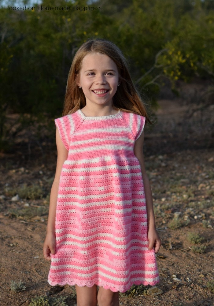 Girl's Spring Dress Crochet Pattern