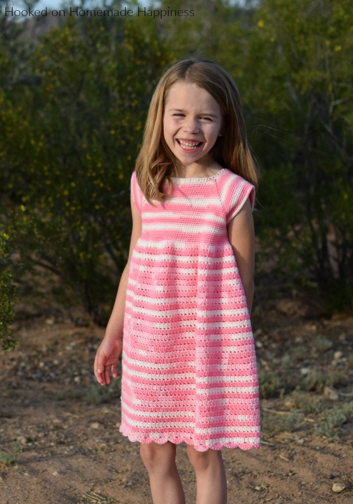 Girl's Spring Dress Crochet Pattern
