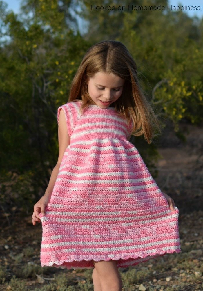 Girl's Spring Dress Crochet Pattern