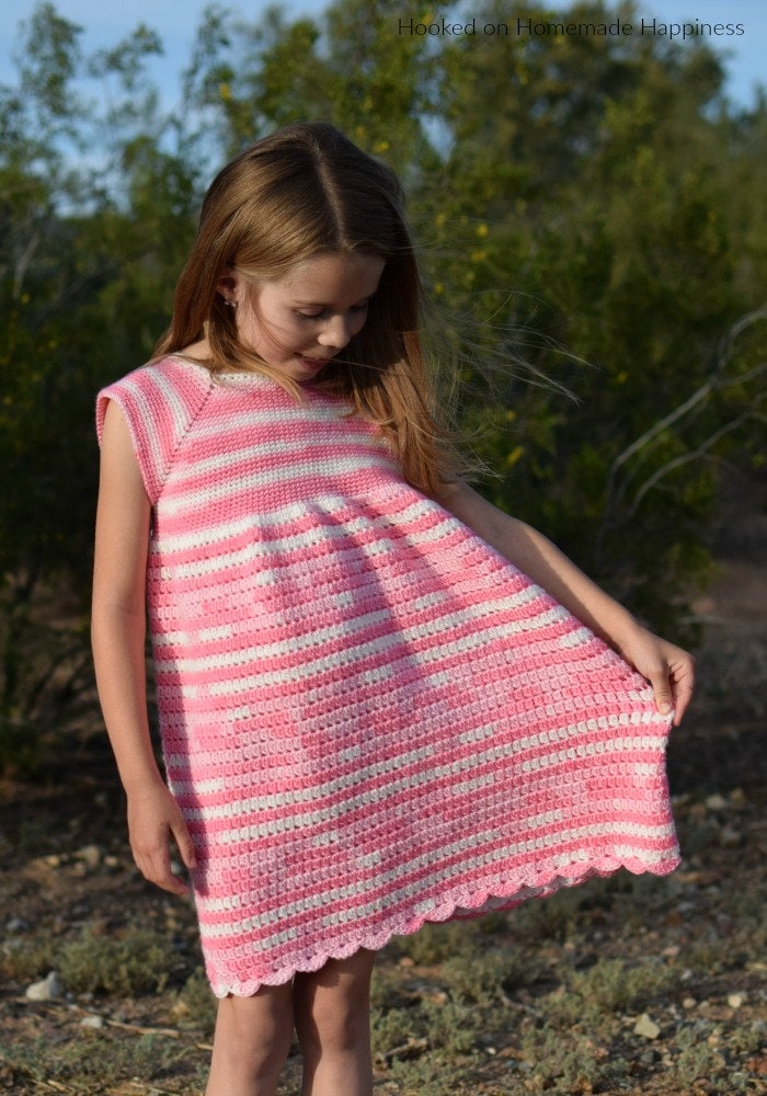 Girl's Spring Dress Crochet Pattern