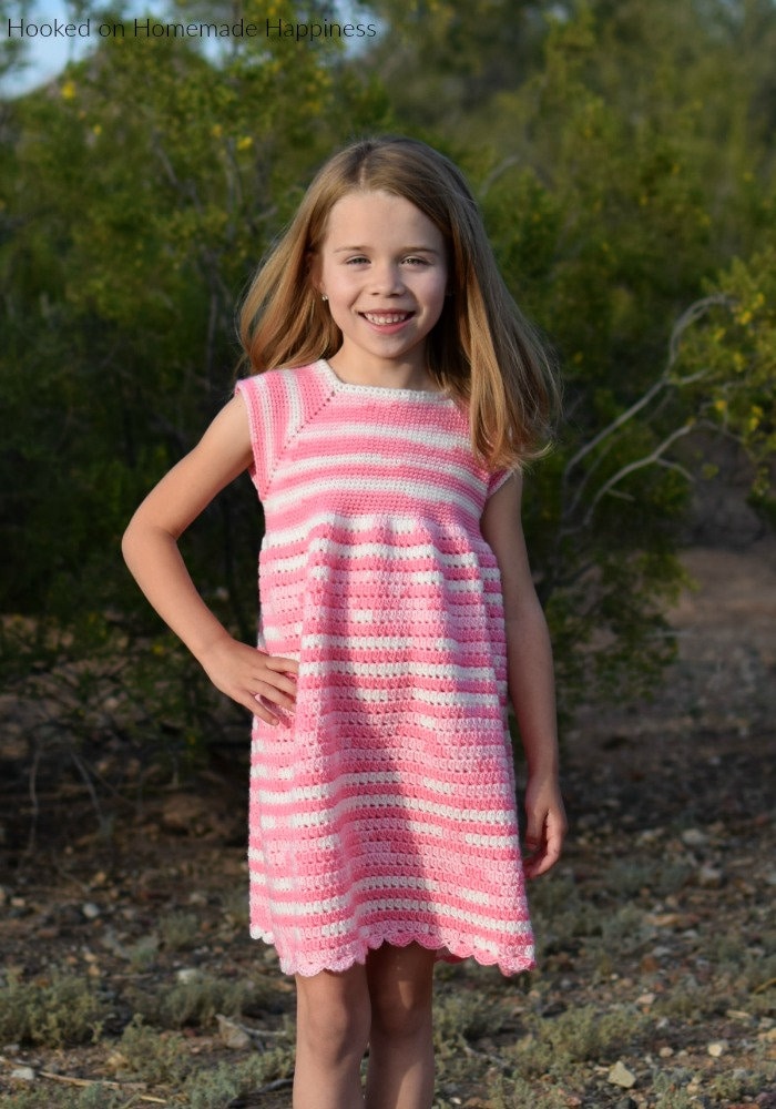 Girl's Spring Dress Crochet Pattern