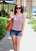 Block Party Tee Crochet Pattern