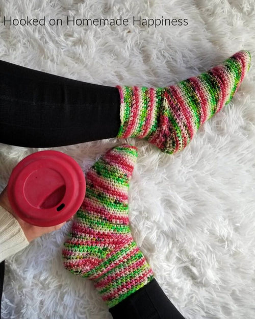 Basic Socks Crochet Pattern