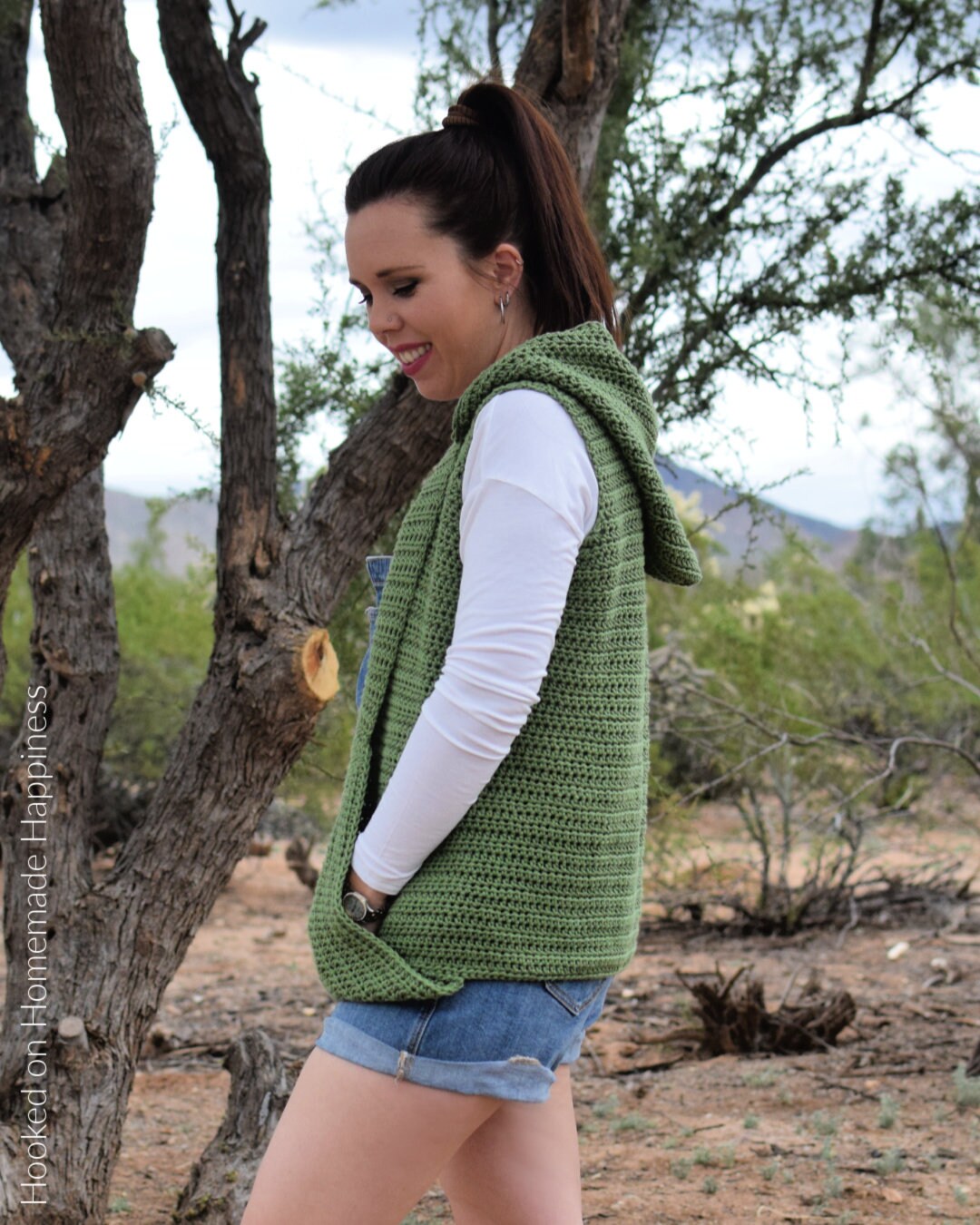 Happy Go Lucky Hoodie Crochet Pattern