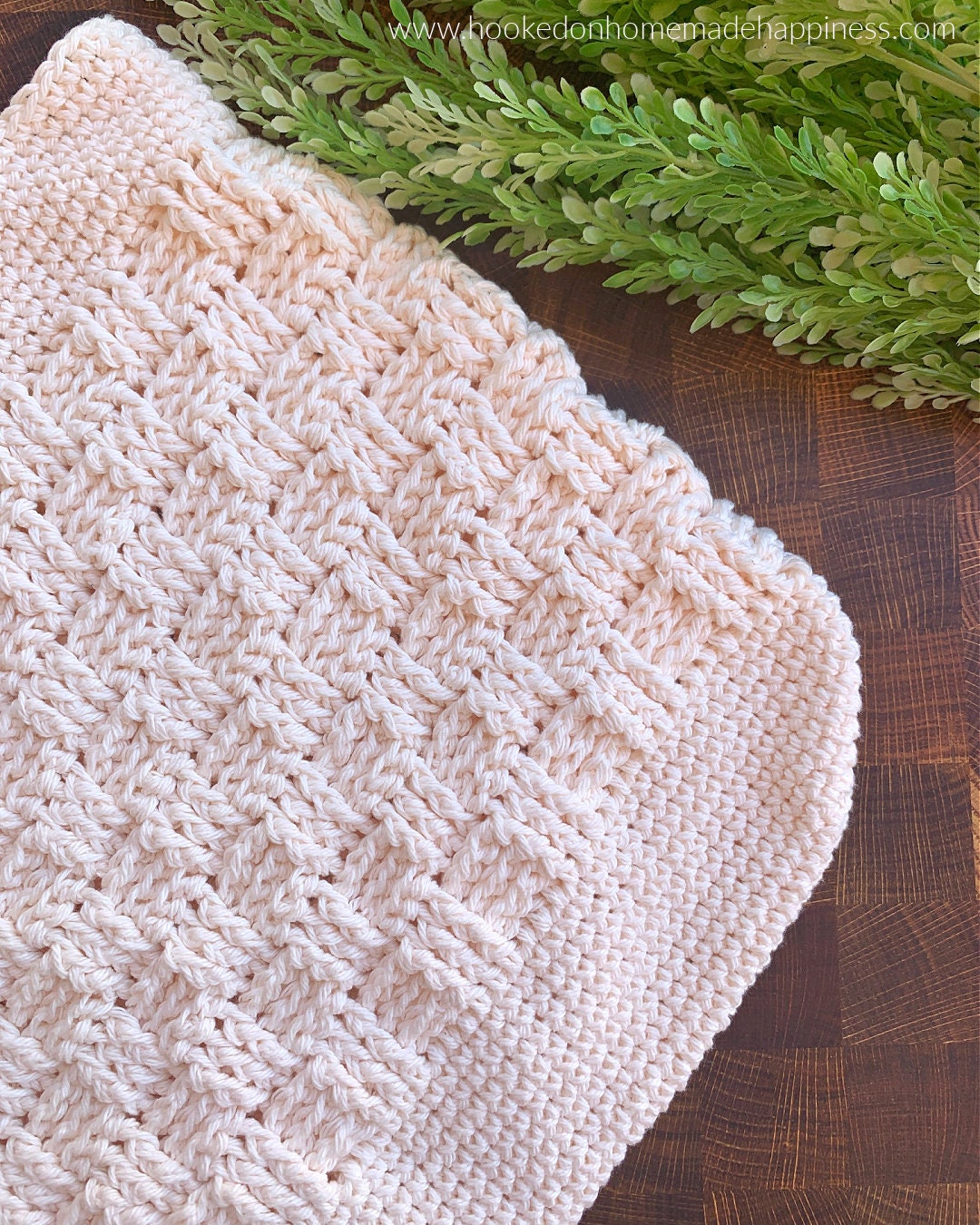Basketweave Market Bag Crochet Pattern