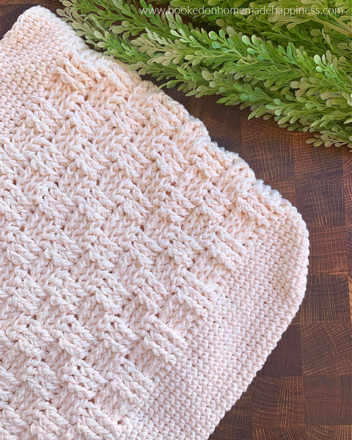 Basketweave Market Bag Crochet Pattern