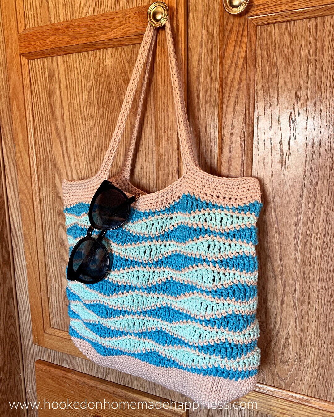 Beach Waves Market Bag Crochet Pattern
