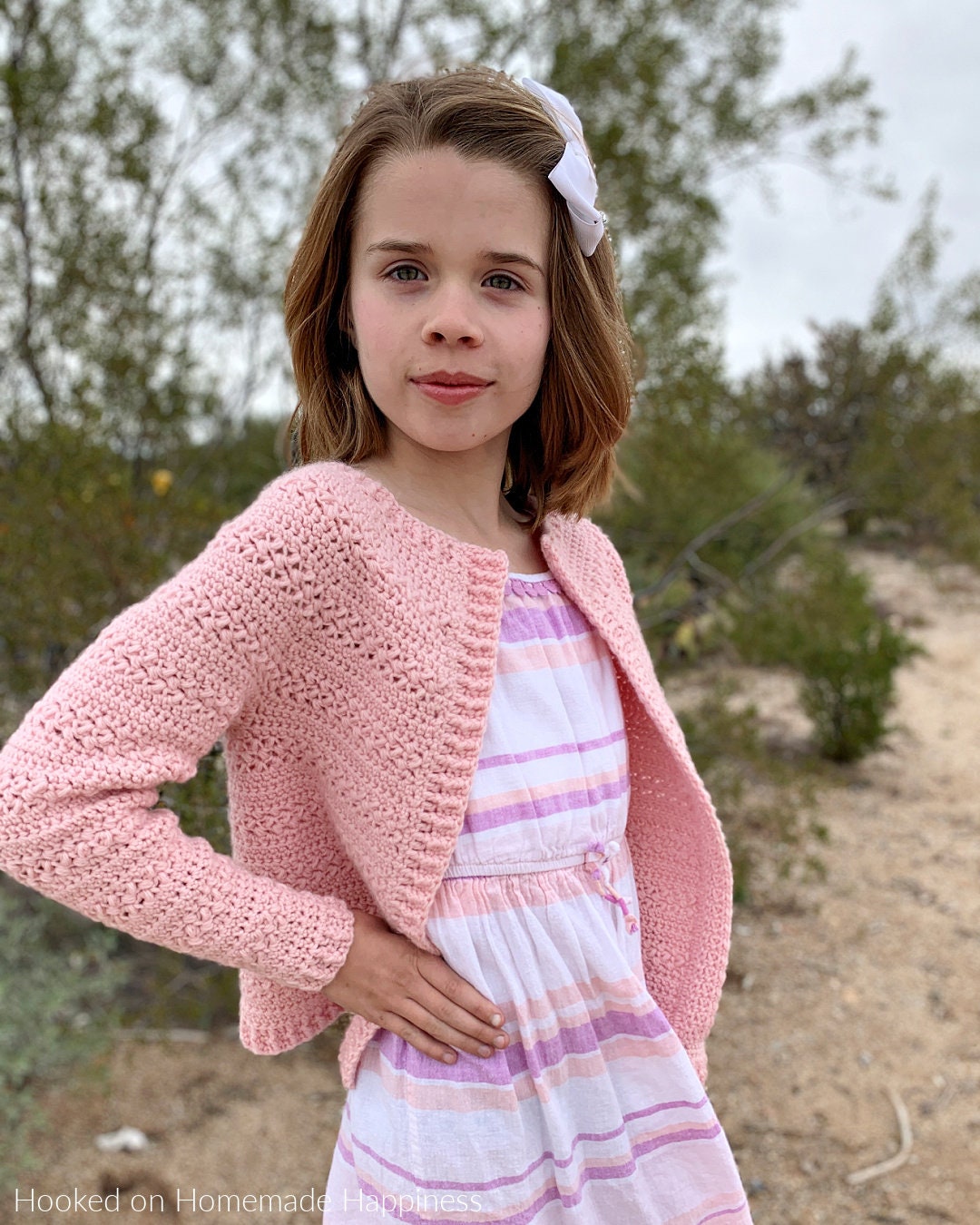 Sweet Pea Cardigan Crochet Pattern