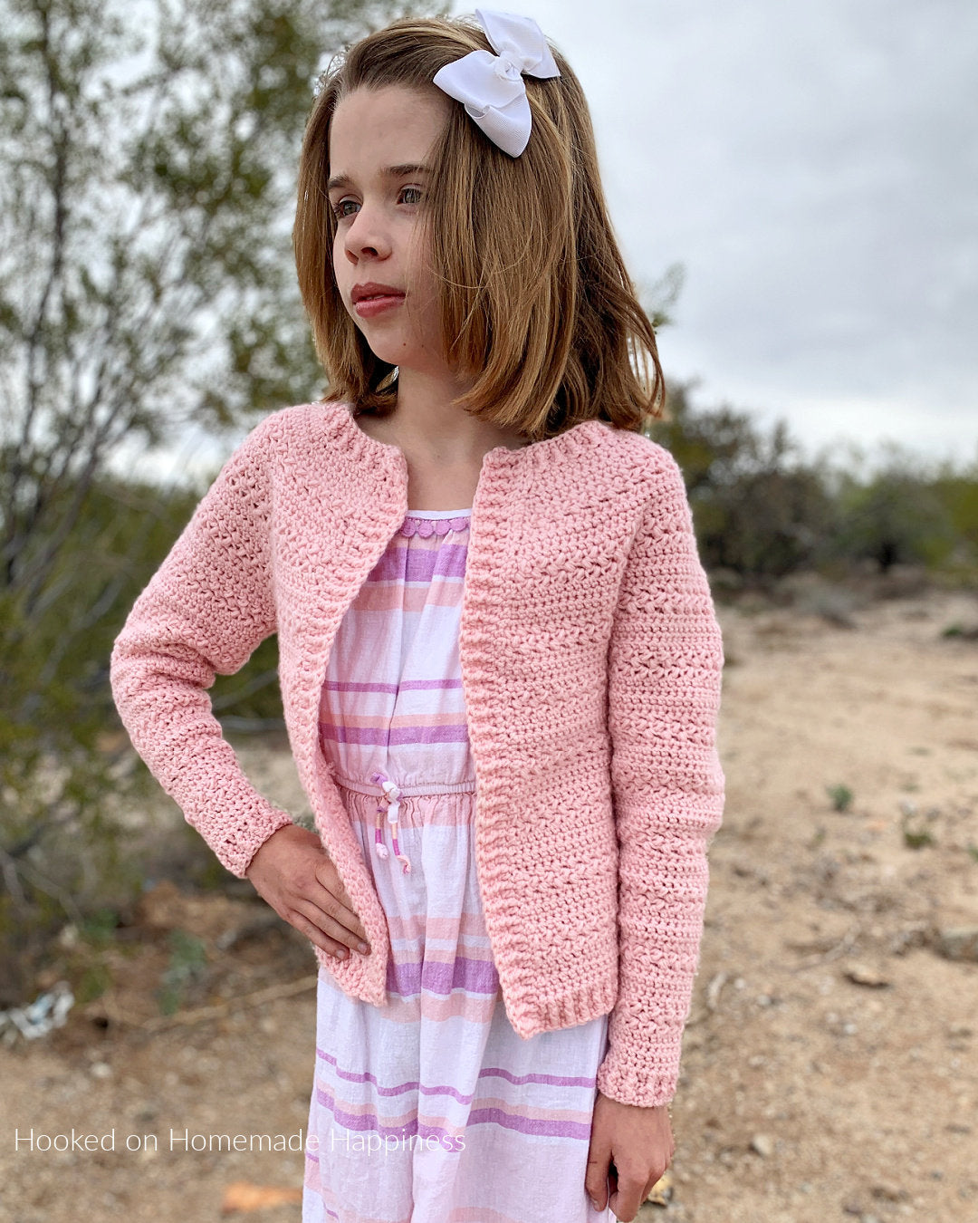 Sweet Pea Cardigan Crochet Pattern