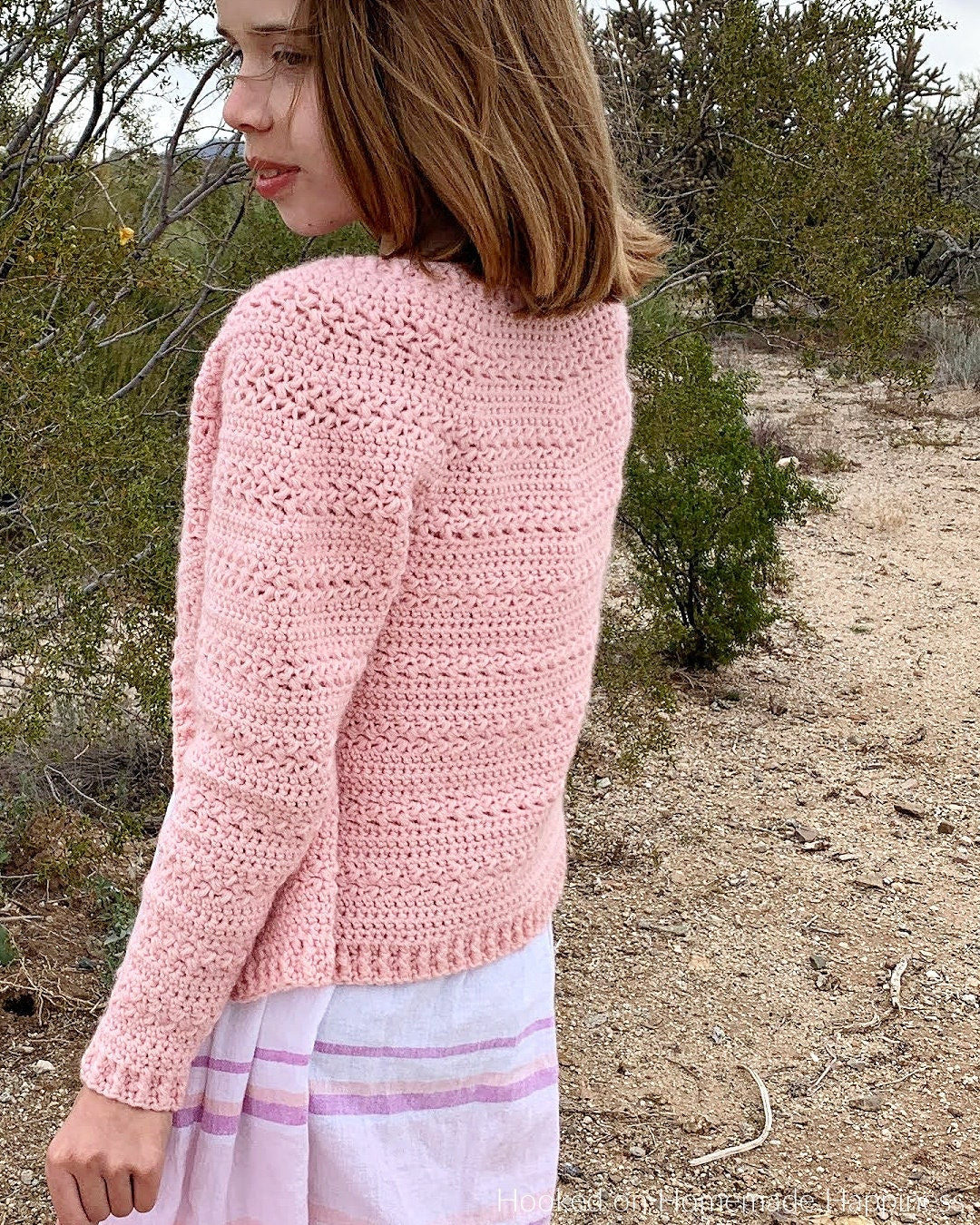 Sweet Pea Cardigan Crochet Pattern