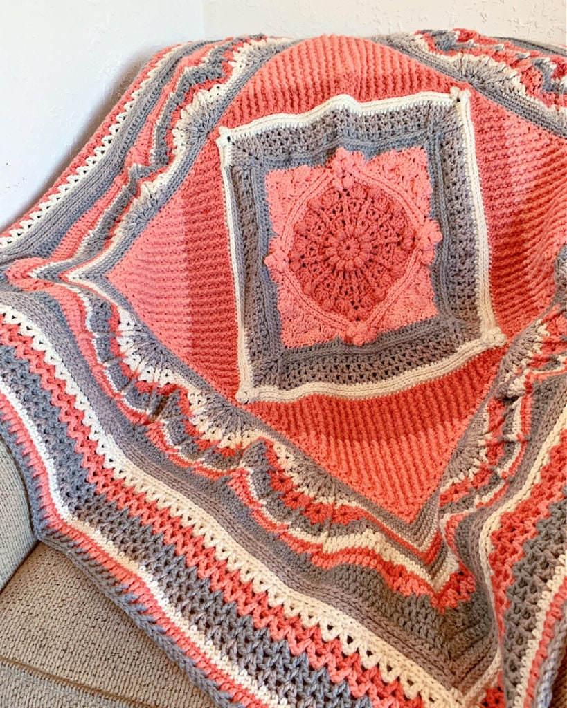 Mandala Blanket Crochet Pattern