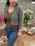 Easy Lace Cardigan Crochet Pattern
