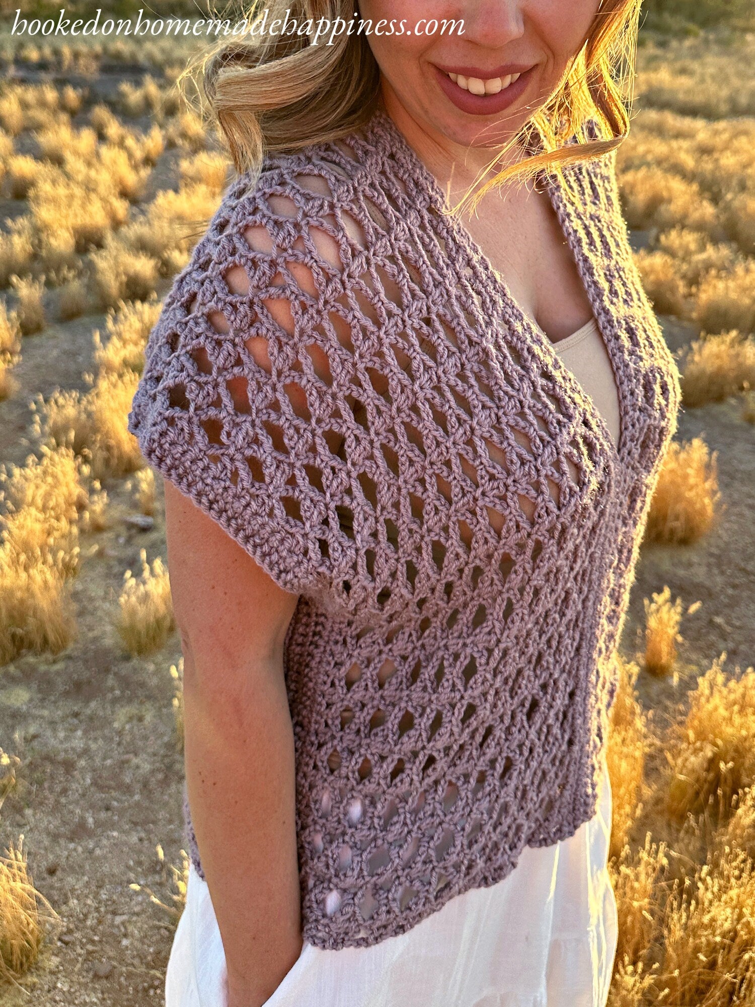 Lace Tunic Top Crochet Pattern
