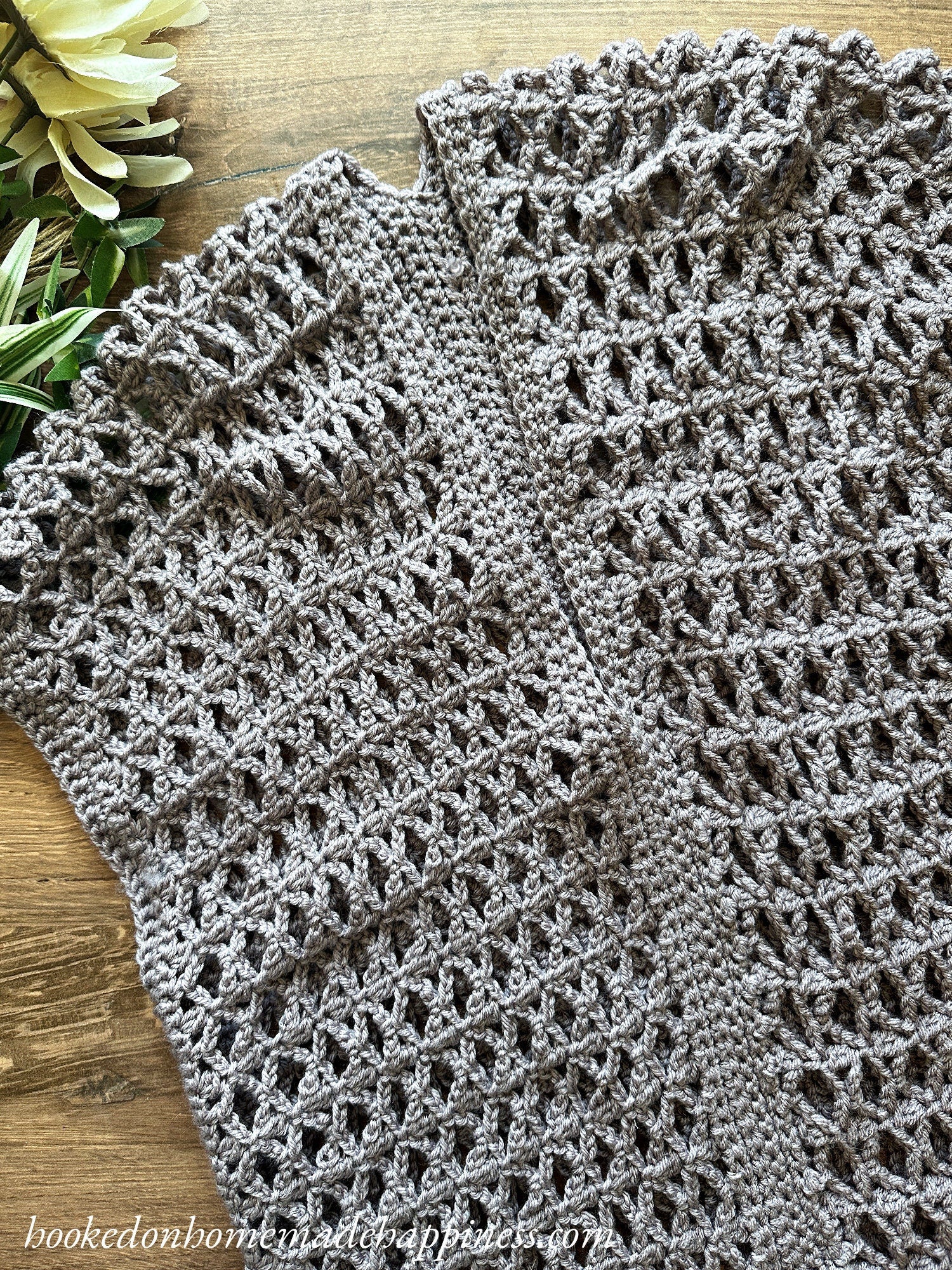 Lace Tunic Top Crochet Pattern