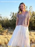 Lace Tunic Top Crochet Pattern
