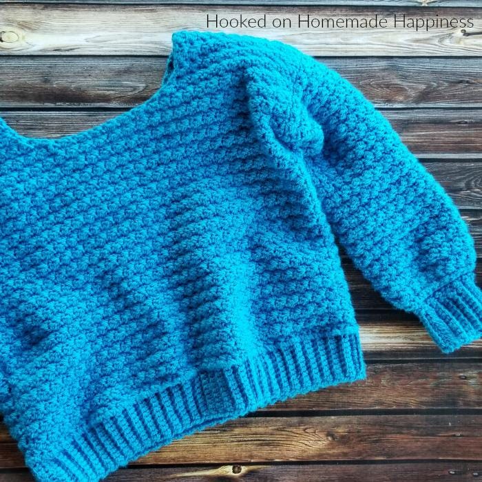Suzette Sweater Crochet Pattern