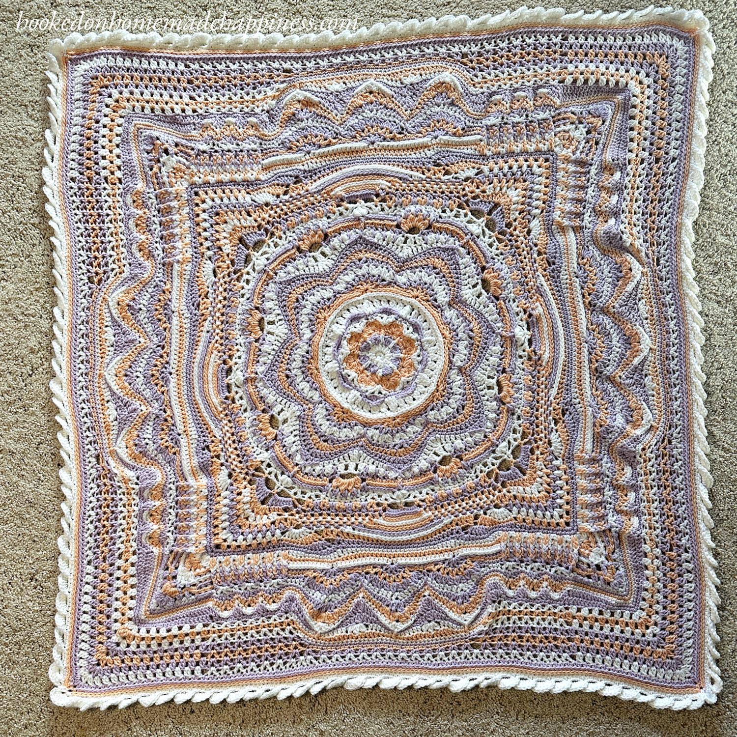 Mandala Blanket Crochet Pattern