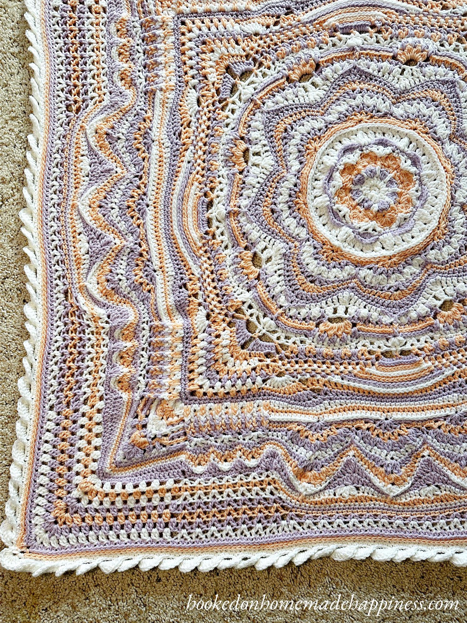 Mandala Blanket Crochet Pattern