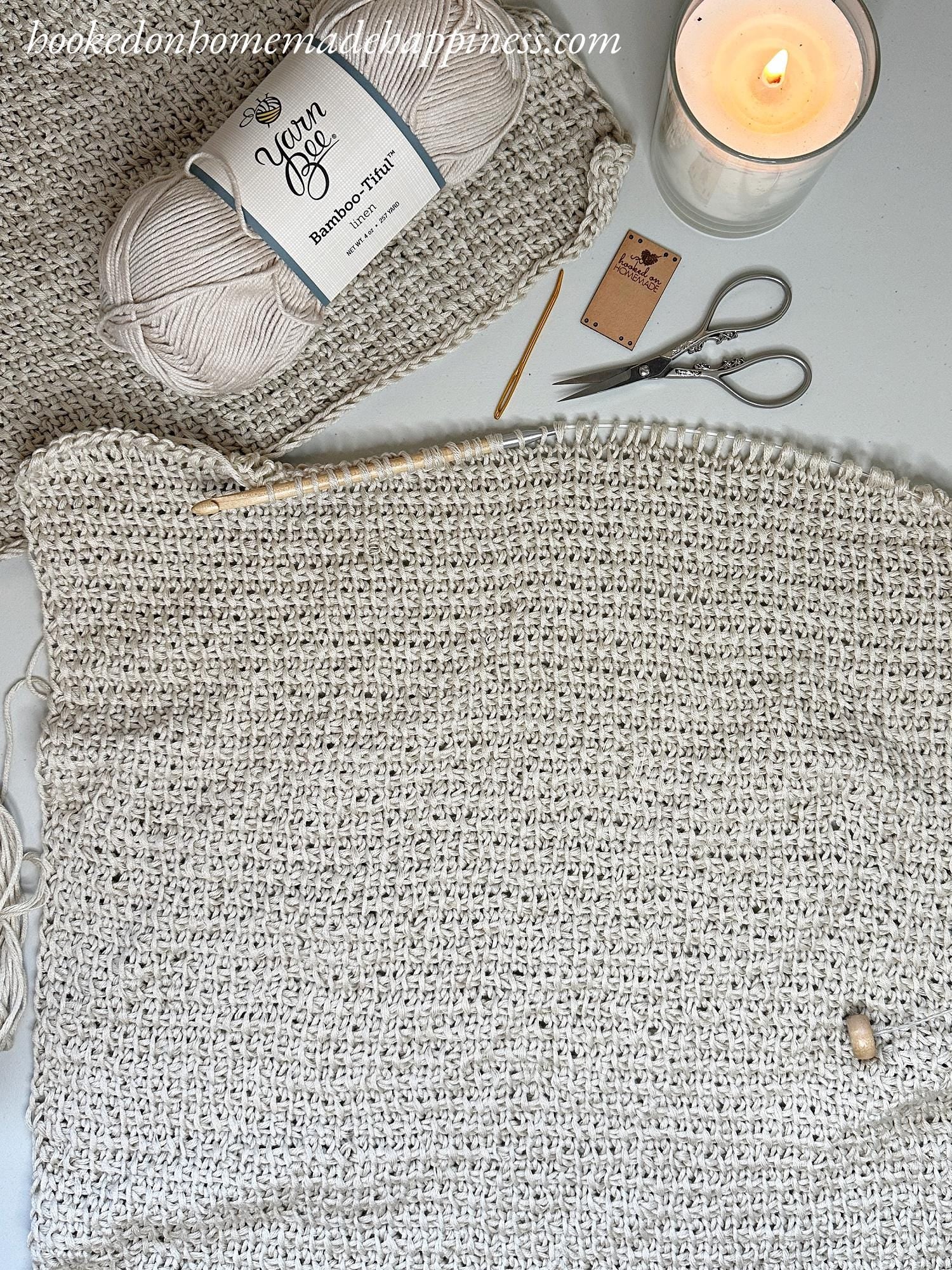 Easy Tunisian Tee Crochet Pattern