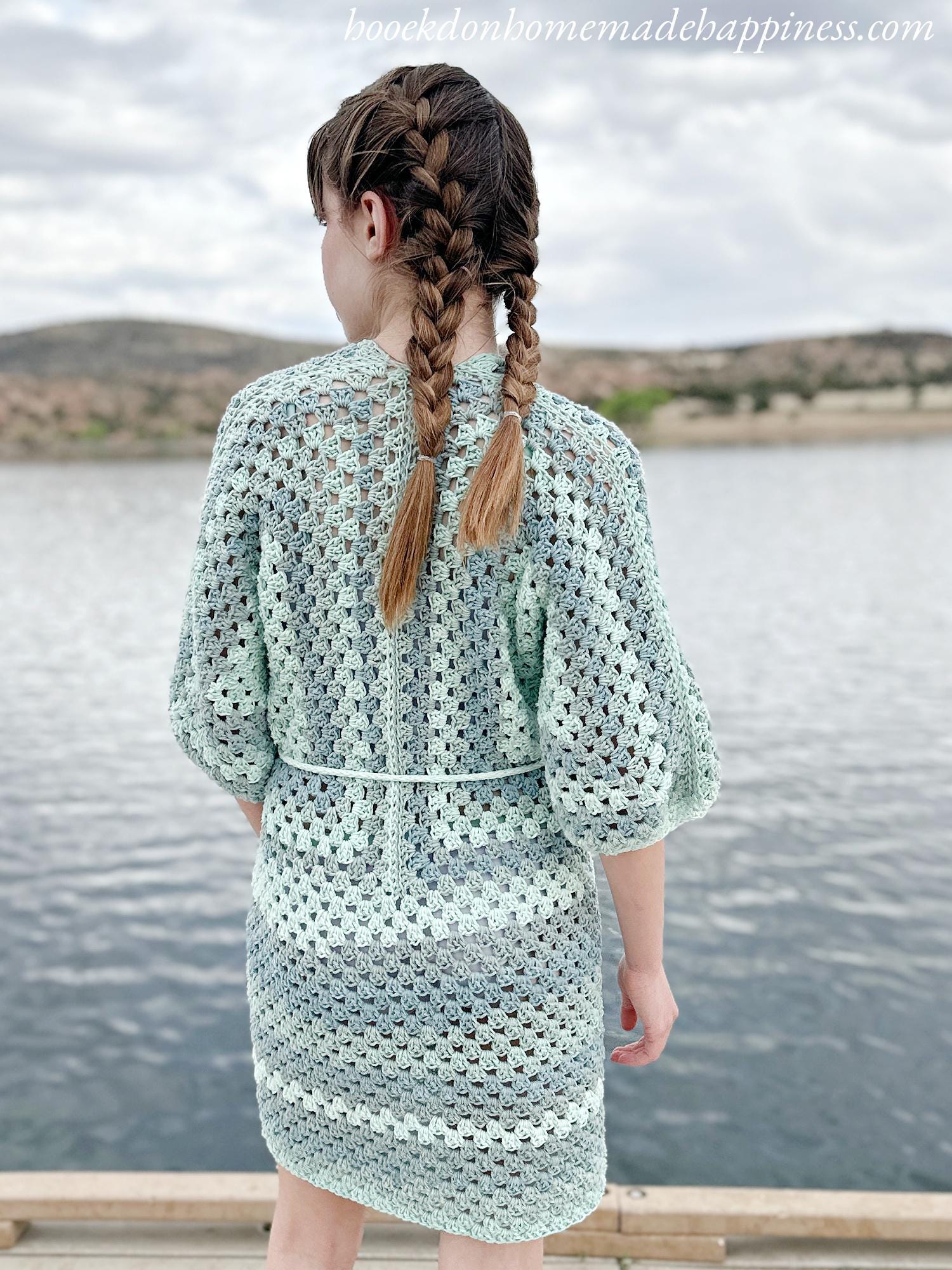 Kid's Beach Day Swim Suit Cover Up Crochet Pattern