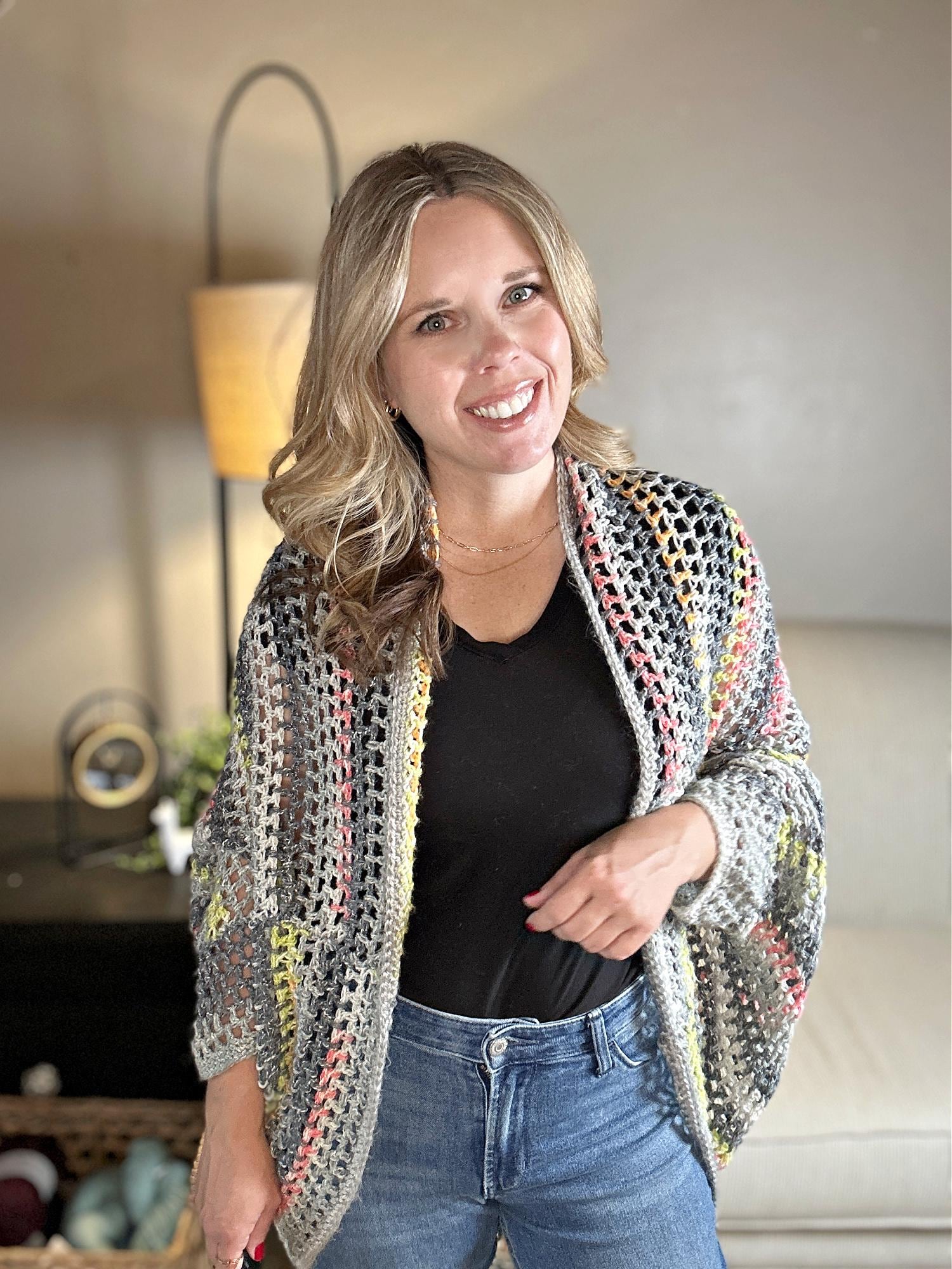 Urban Chic Cocoon Sweater Crochet Pattern