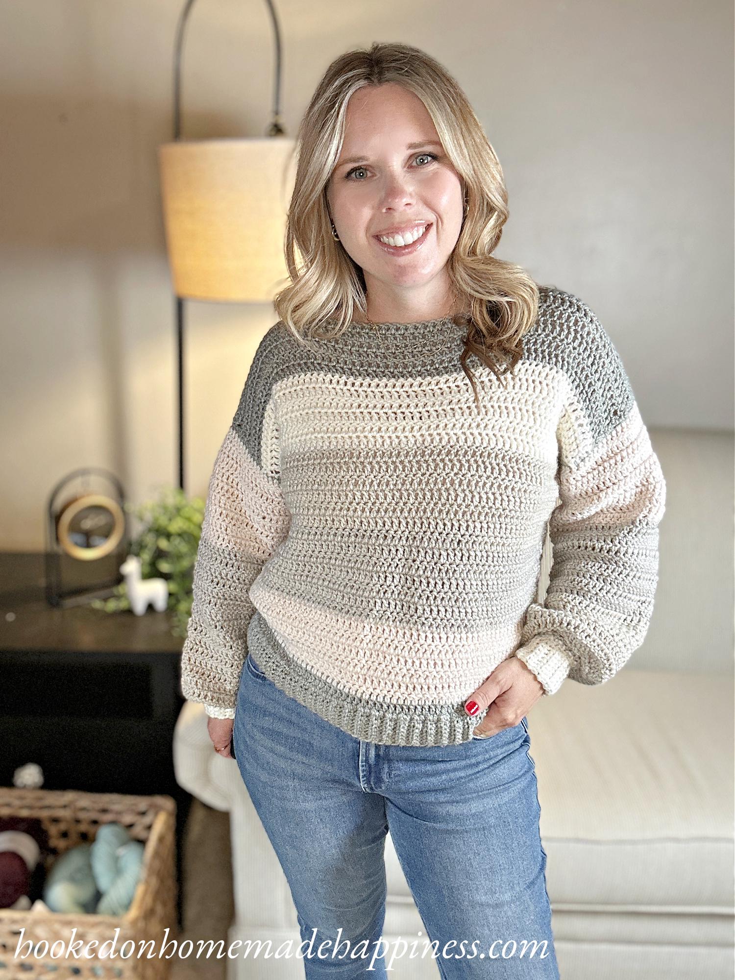 Everygirl Sweater Crochet Pattern