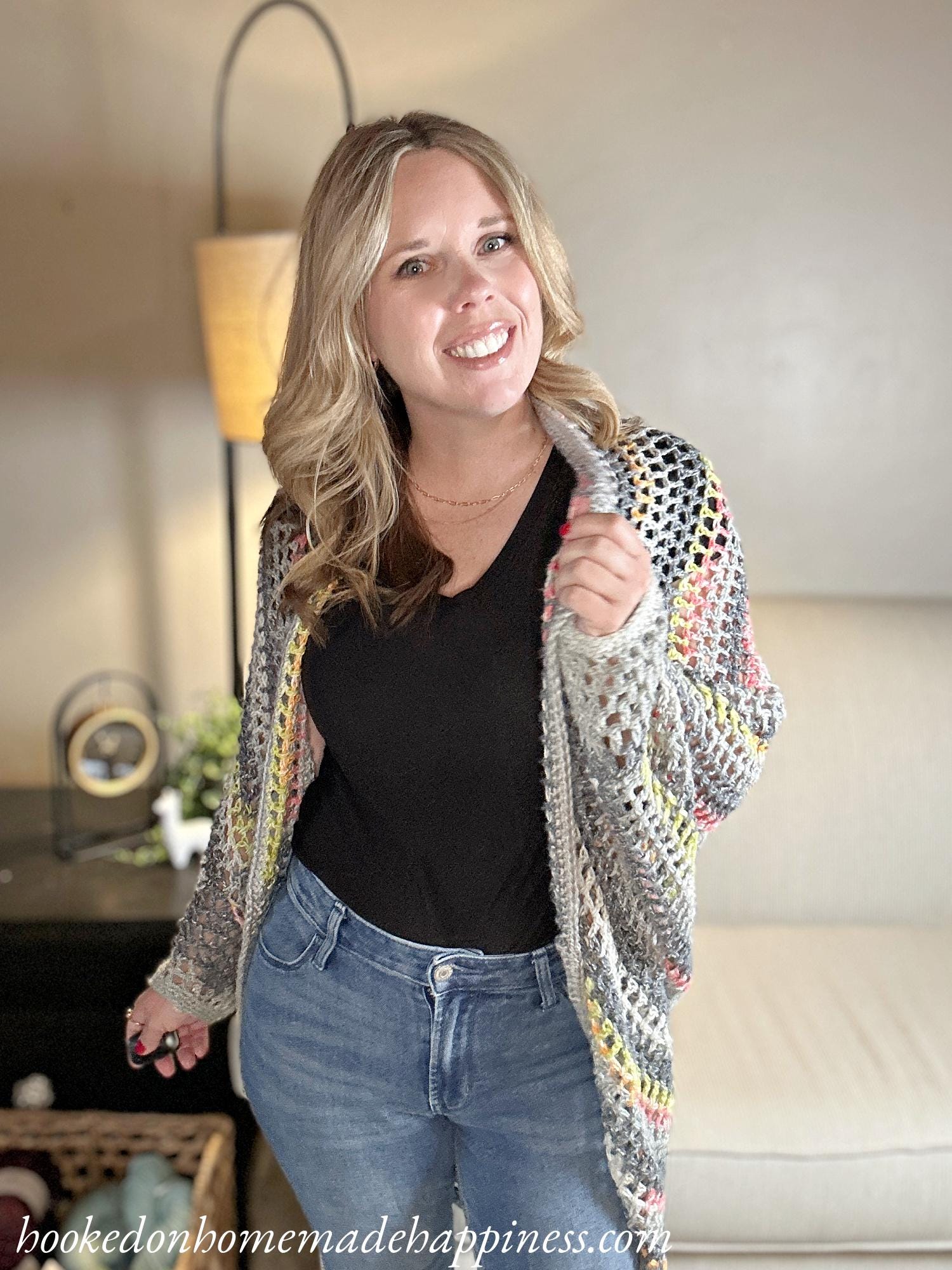 Urban Chic Cocoon Sweater Crochet Pattern