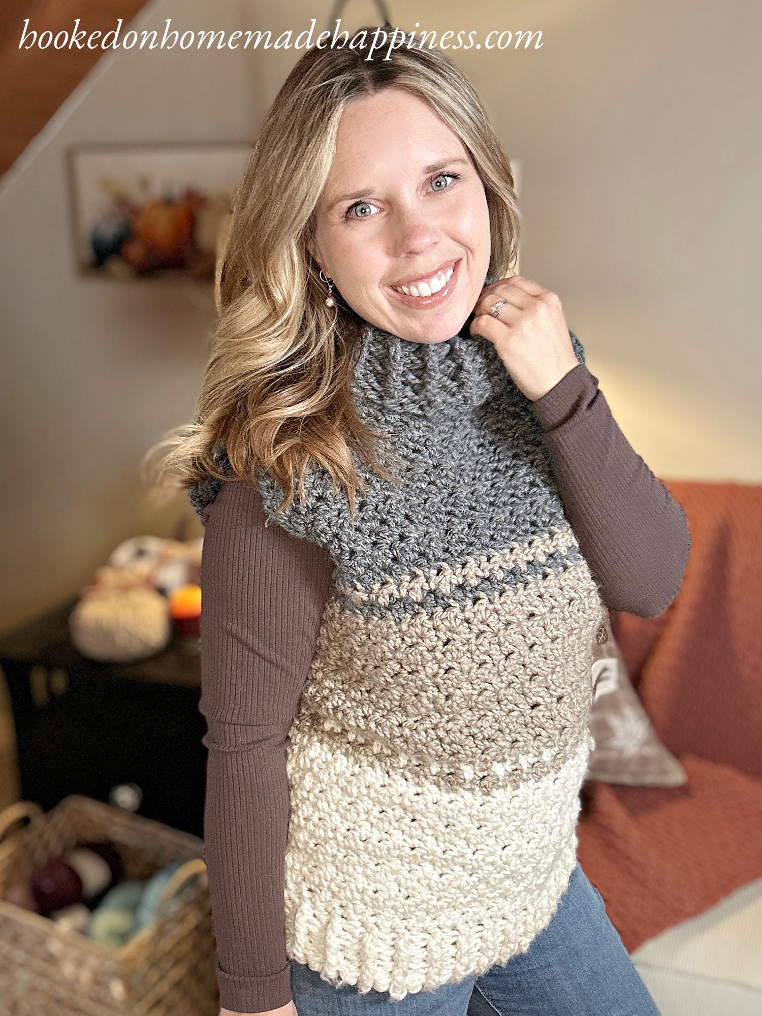 Sweater Vest Crochet Pattern