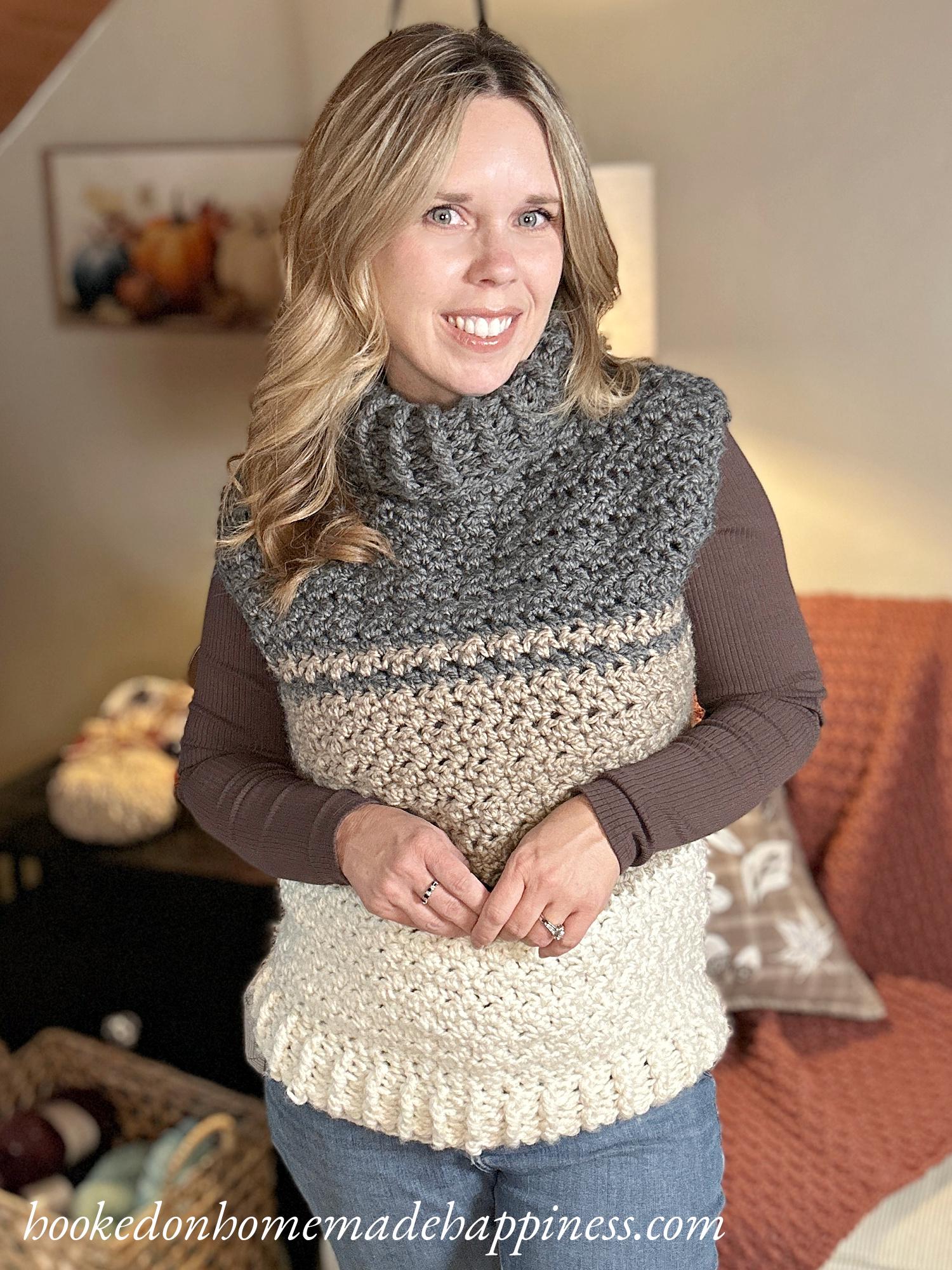 Sweater Vest Crochet Pattern