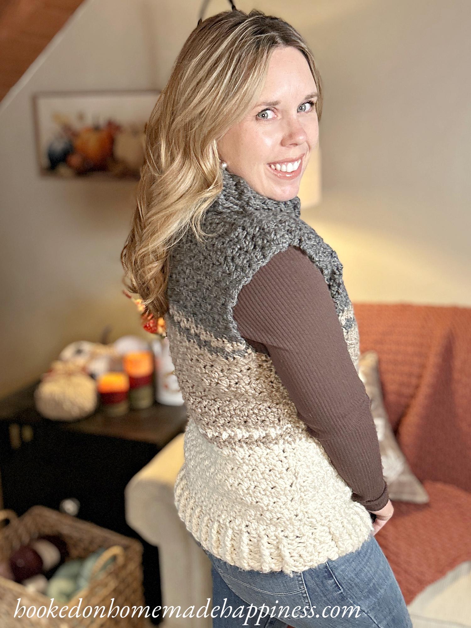 Sweater Vest Crochet Pattern