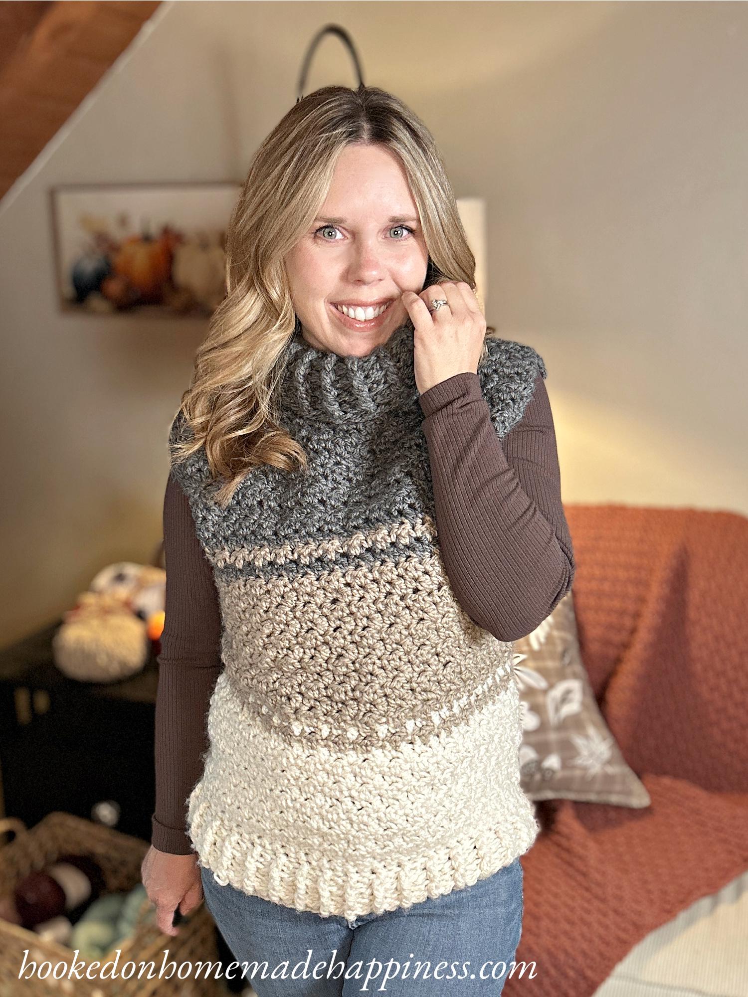 Sweater Vest Crochet Pattern