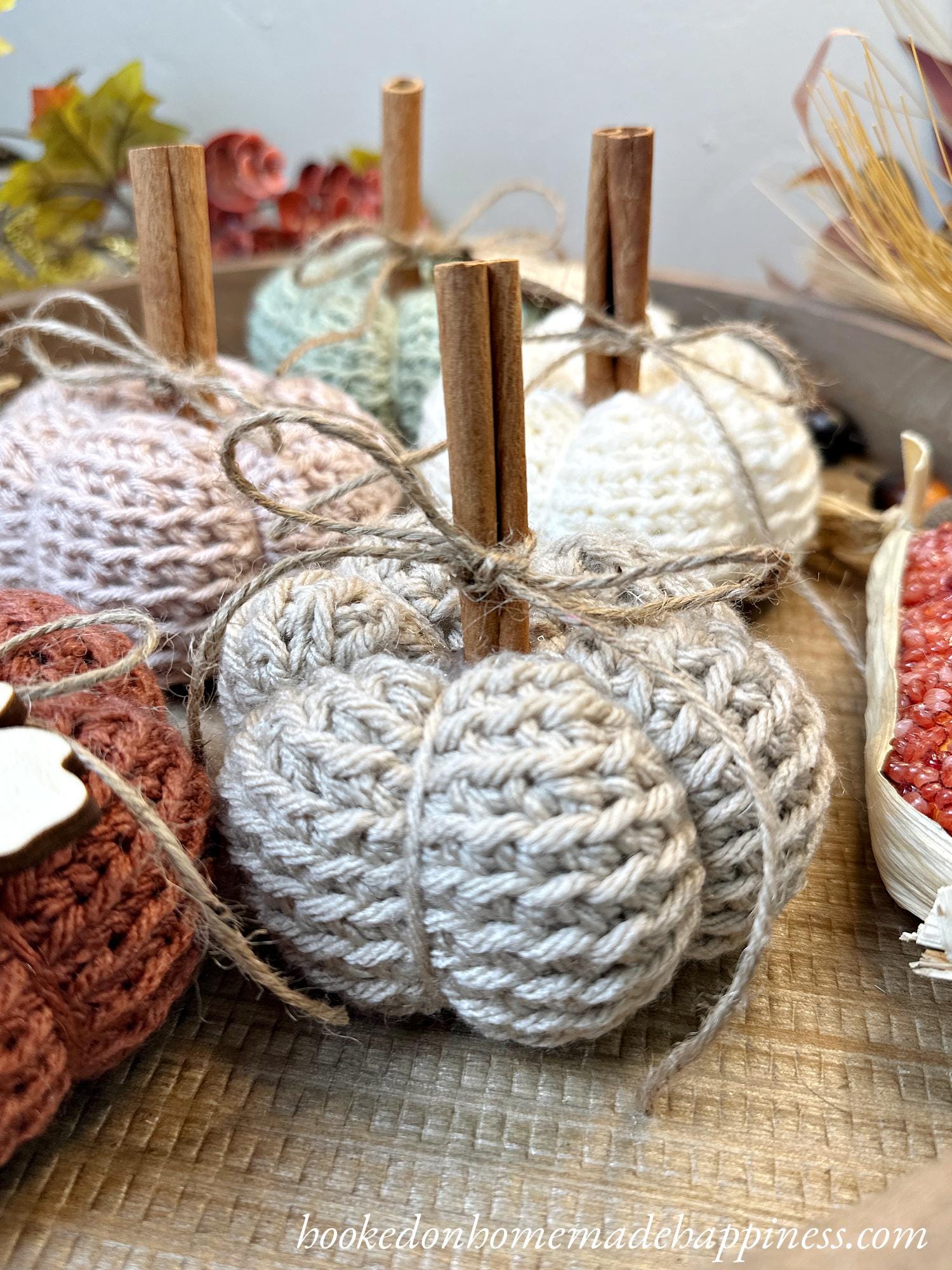 Easy Rustic Pumpkin Crochet Pattern