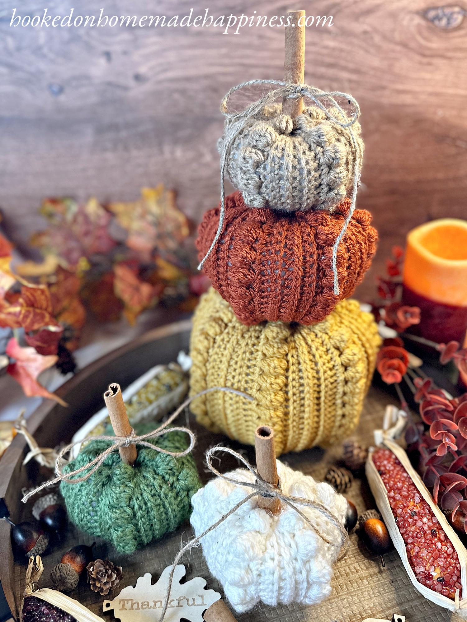 Bobble Pumpkin Crochet Pattern