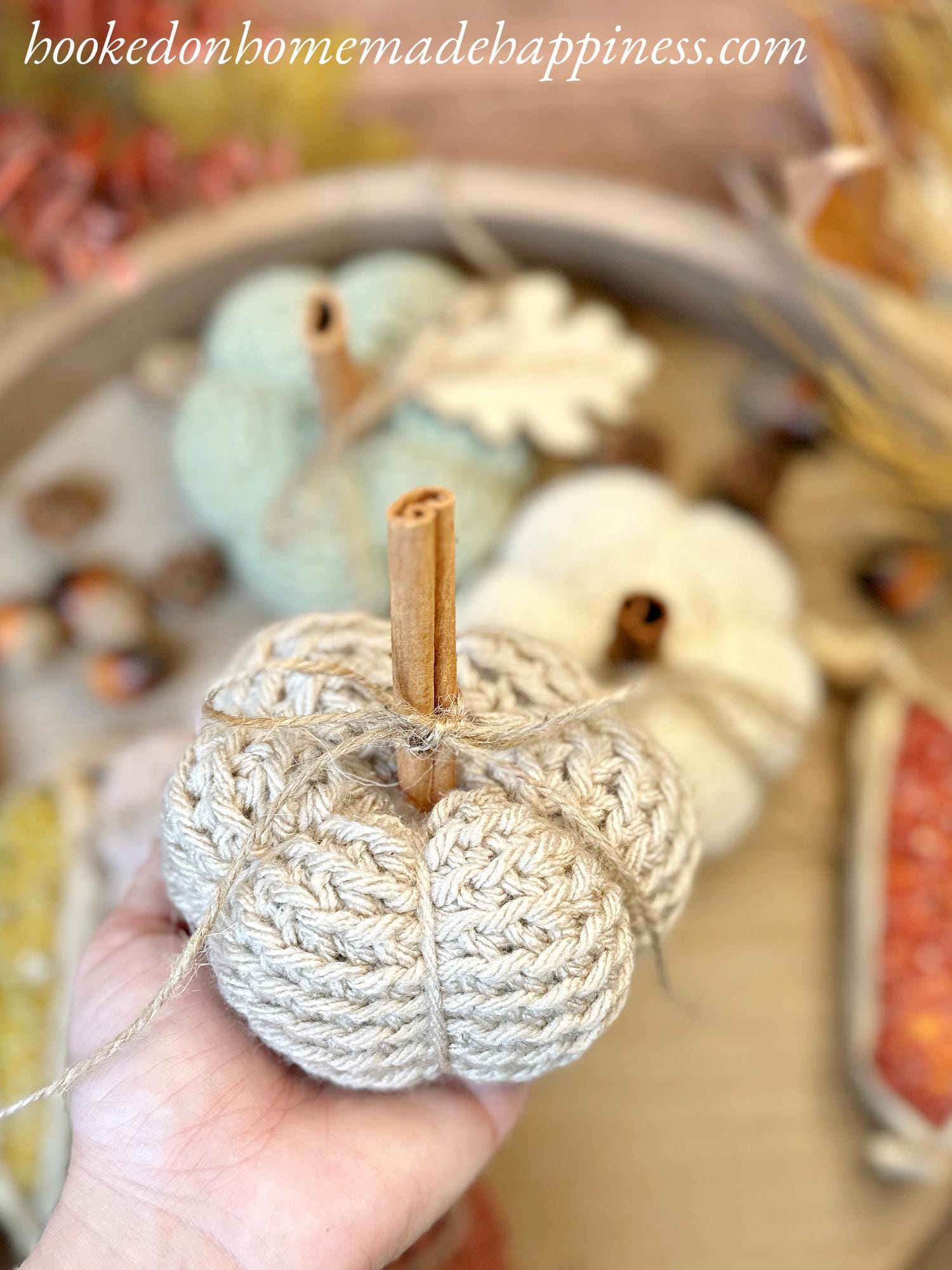 Easy Rustic Pumpkin Crochet Pattern