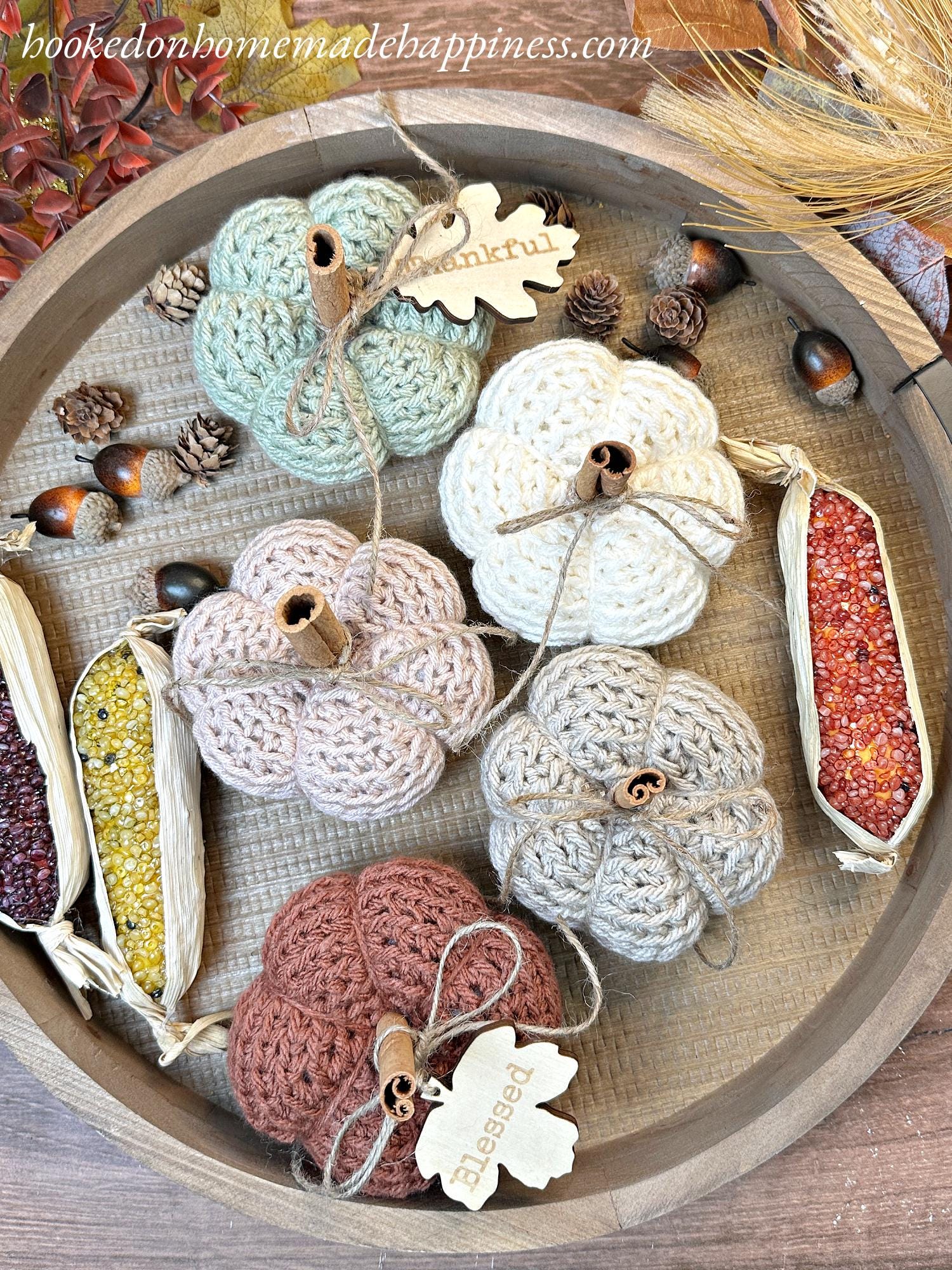 Easy Rustic Pumpkin Crochet Pattern