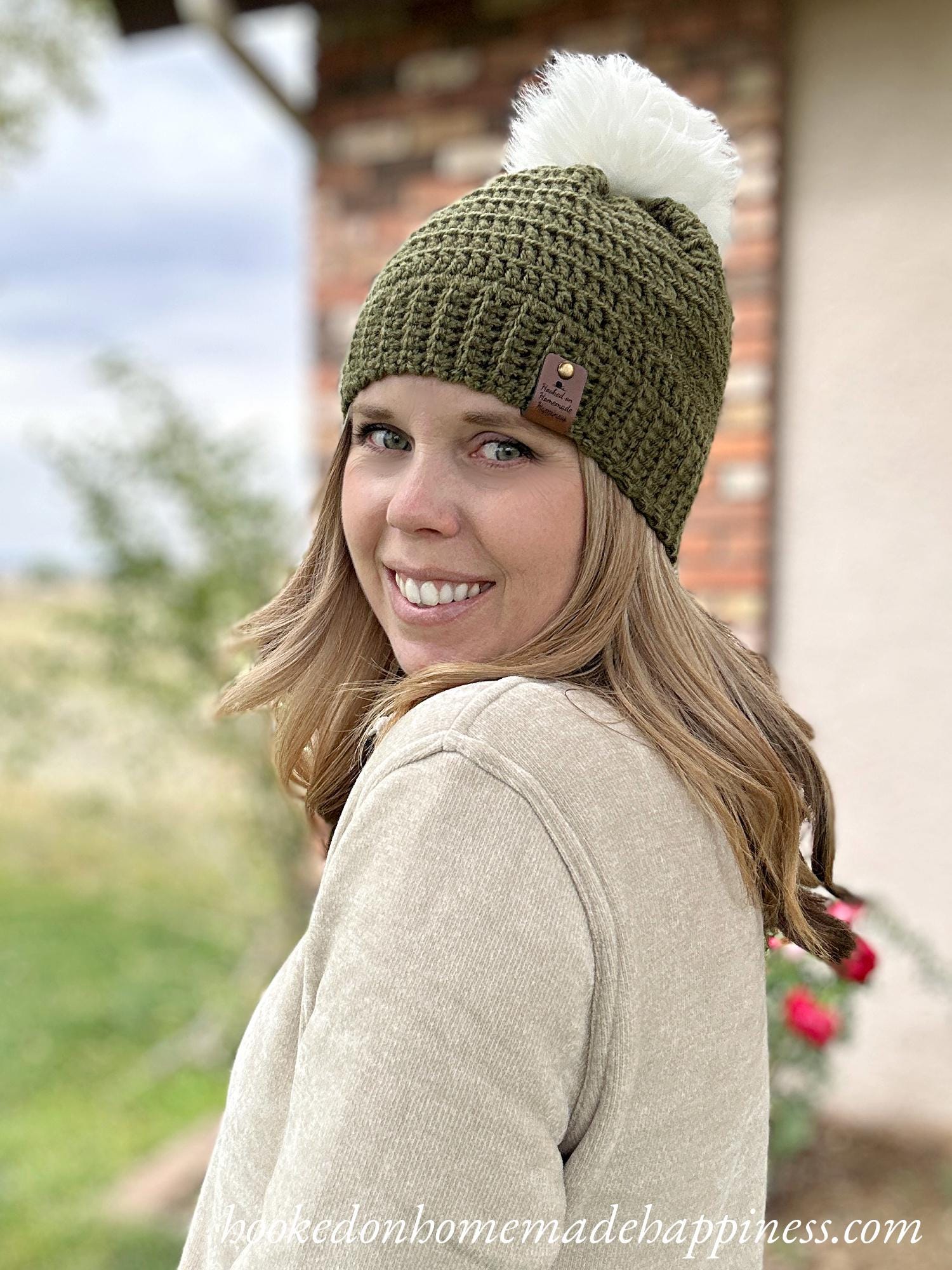 Beginner Bottom Up Beanie Crochet Pattern