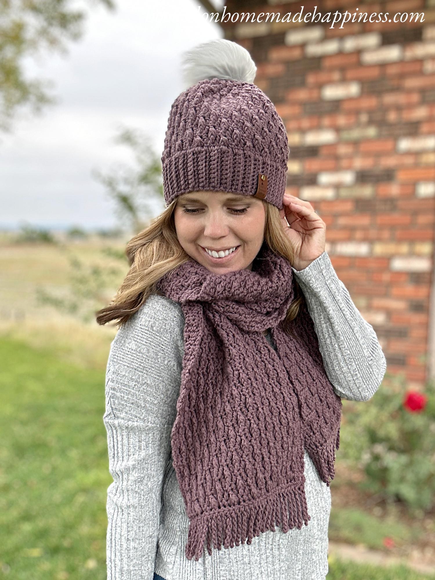 Falling Leaves Beanie Crochet Pattern