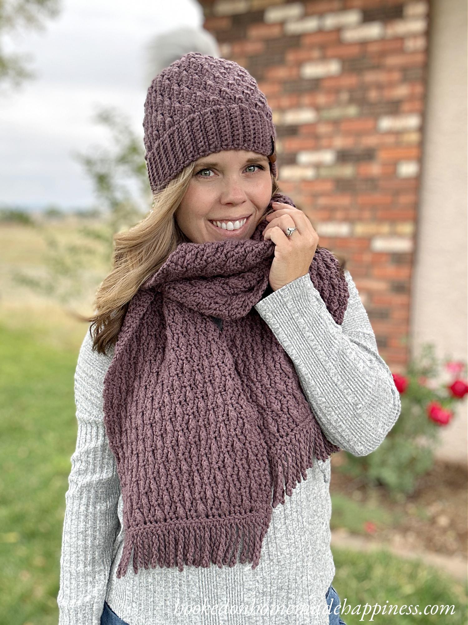 Falling Leaves Beanie Crochet Pattern