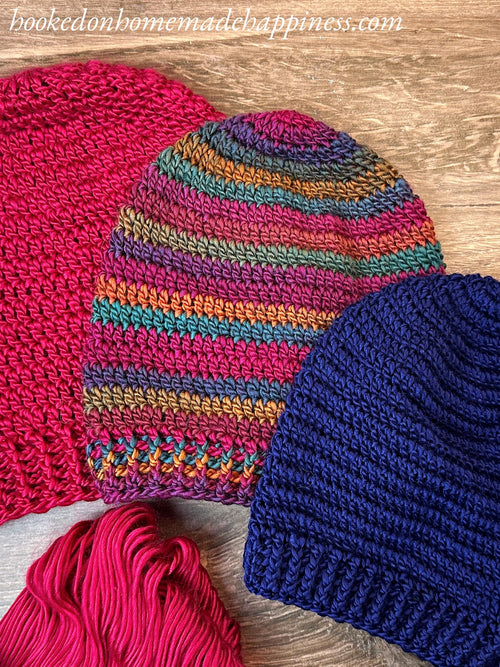 Basic Slouchy Beanie Crochet Pattern
