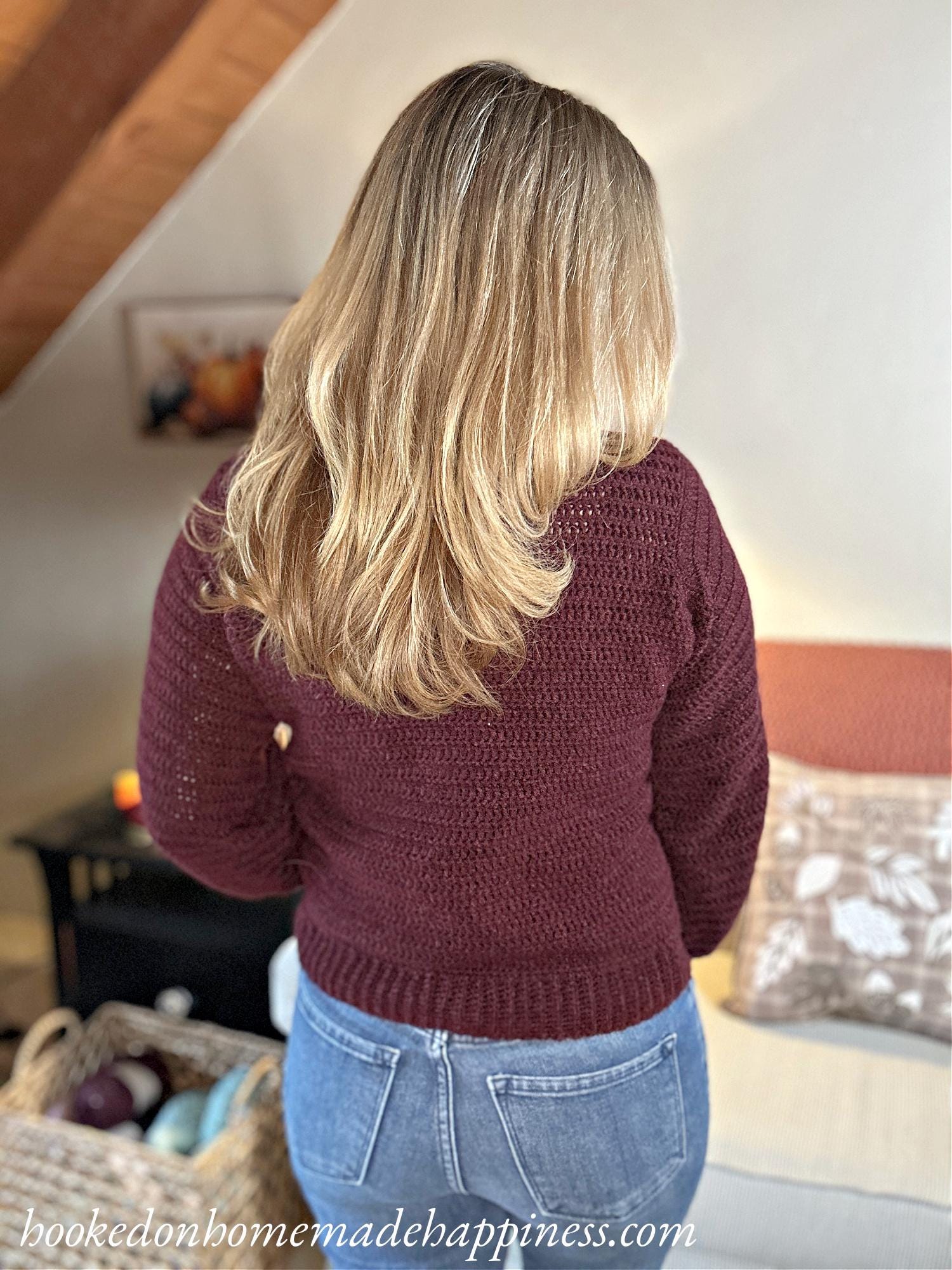 Falling Leaves Sweater Crochet Pattern