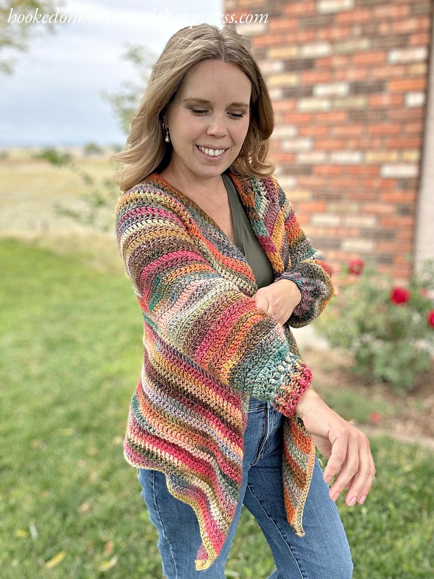 Easy All DC Cardigan Crochet Pattern