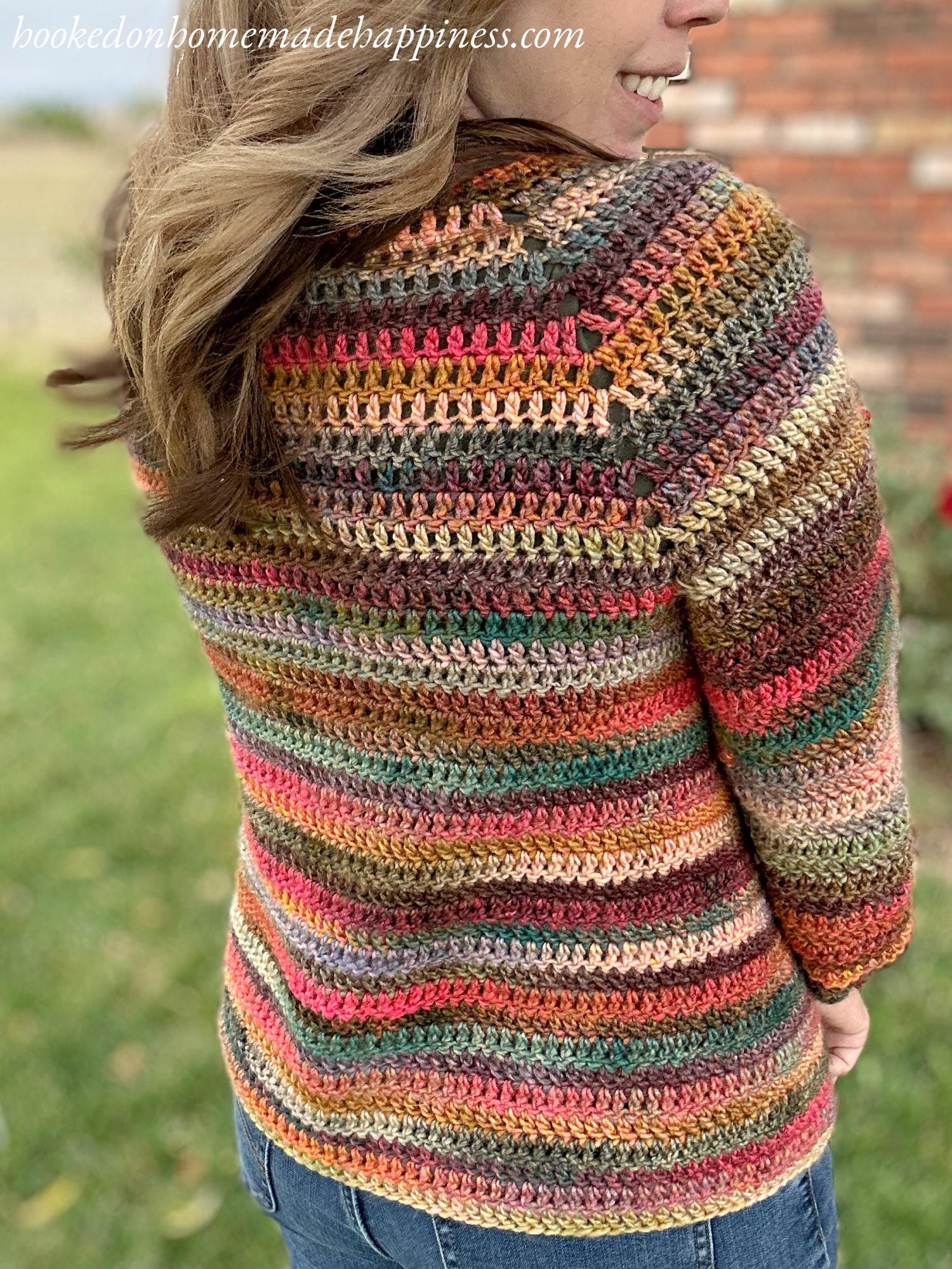 Easy All DC Cardigan Crochet Pattern