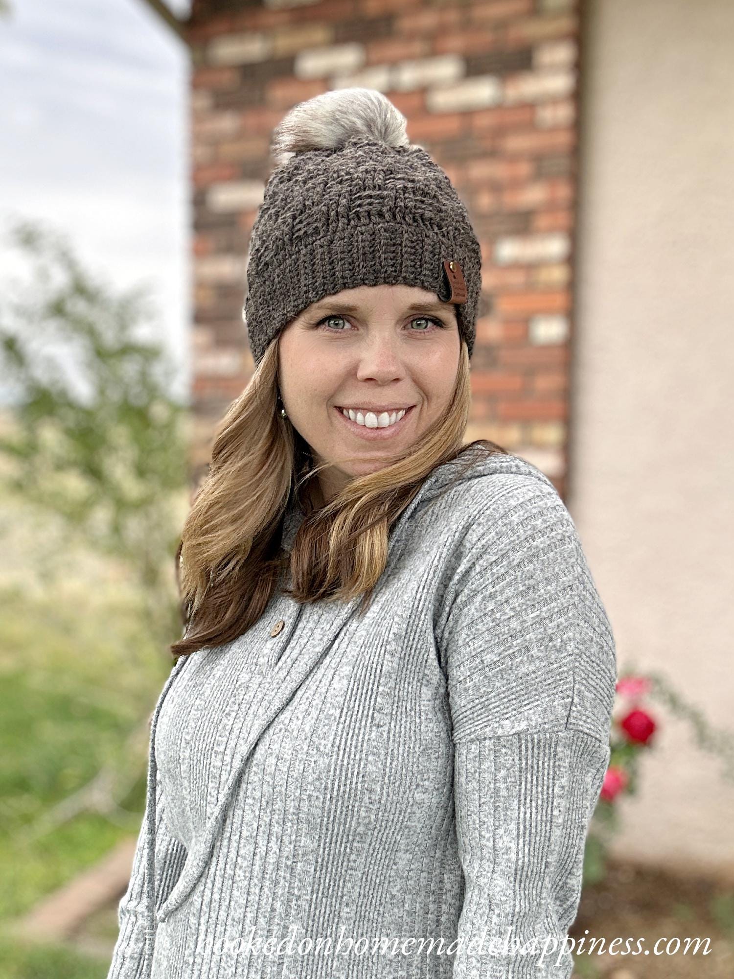 Woven Beanie Crochet Pattern