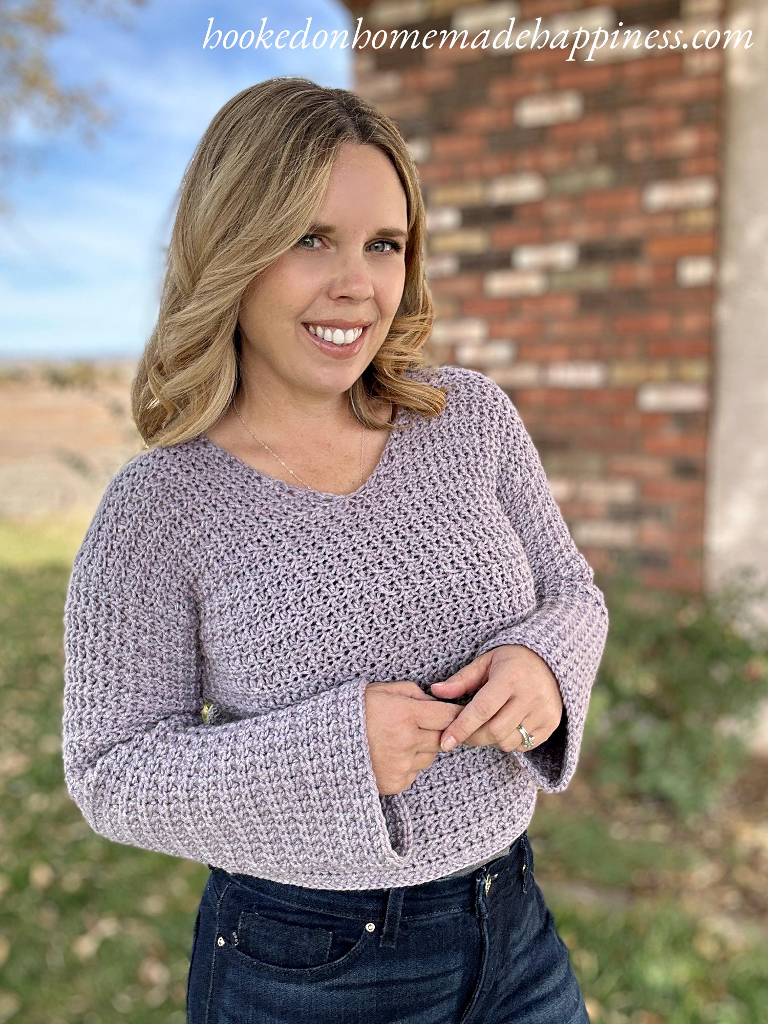 Textured Pullover Crochet Pattern