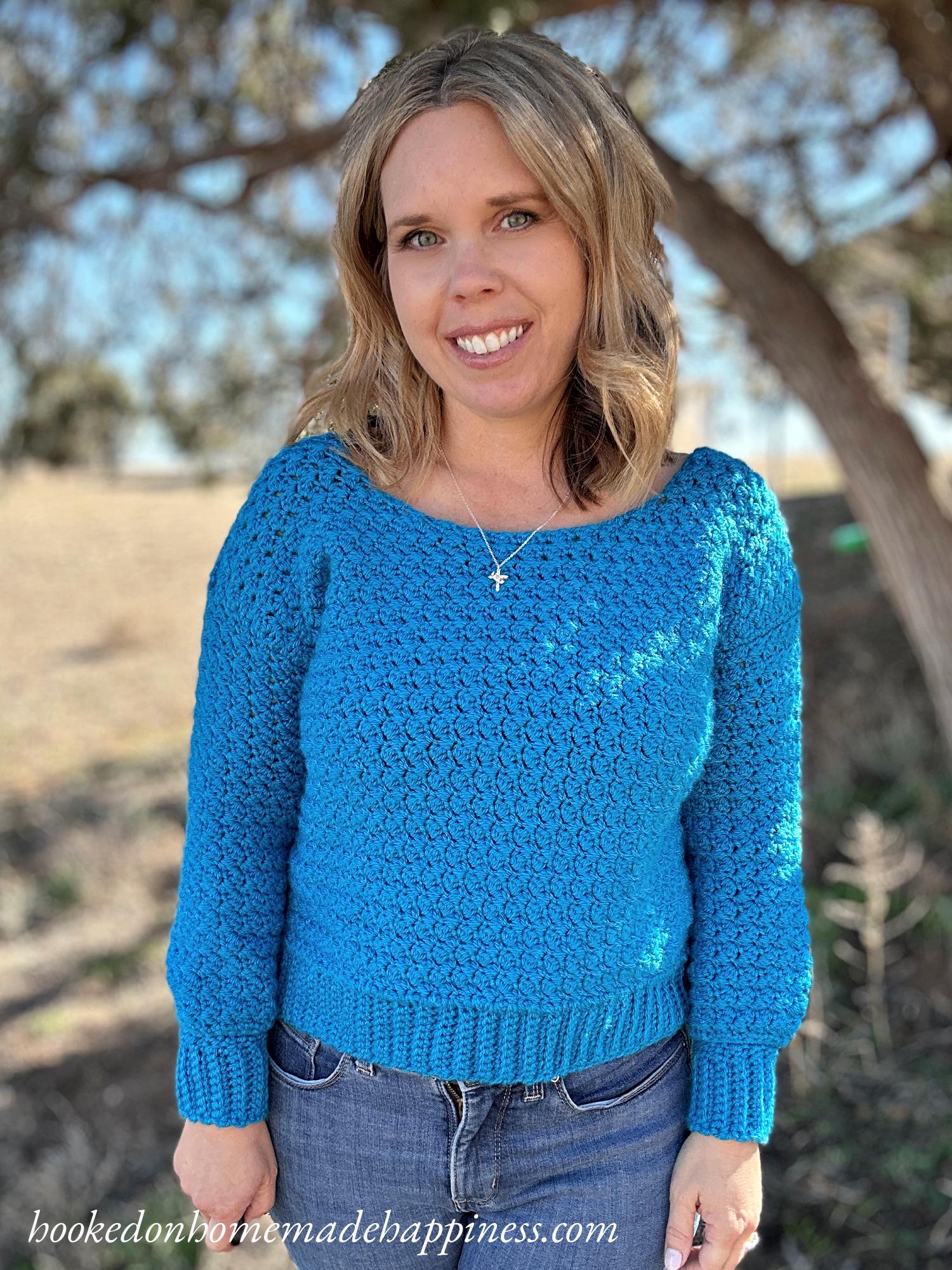 Suzette Sweater Crochet Pattern